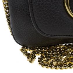 Pre Owned Gucci Dark Green Soho Crossbody