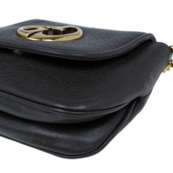 Pre Owned Gucci Dark Green Soho Crossbody