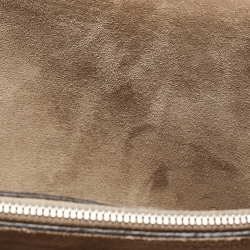 مملوكة مسبقًا Gucci Beige GG Supreme Canvas and Suede Medium Bee Embroidered Dionysus Shoulder Bag