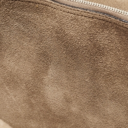 مملوكة مسبقًا Gucci Beige GG Supreme Canvas and Suede Medium Bee Embroidered Dionysus Shoulder Bag