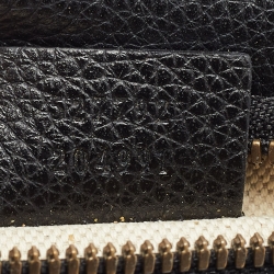 مملوكة مسبقًا Gucci Black Leather Small Logo Belt Bag