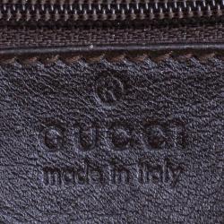 Pre Owned Gucci Beige GG Canvas New Ladies Web Hobo