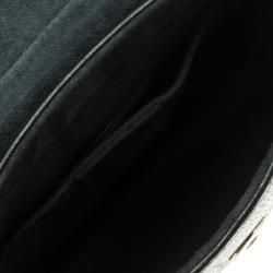 مملوكة مسبقًا Gucci Dark Blue Lizard Small 1973 Chain Crossbody Bag