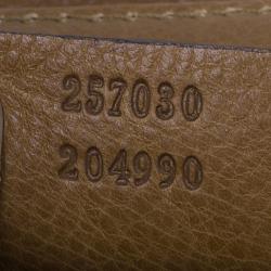 Pre Owned Gucci Python and Leather Marrakech Clutch