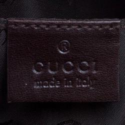 مملوكة مسبقًا Gucci Beige/Ebony GG Crystal Canvas Small Duchessa Boston Bag