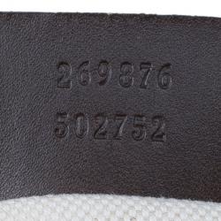 Pre Owned Gucci GG Canvas Web Detail Original Boston Bag