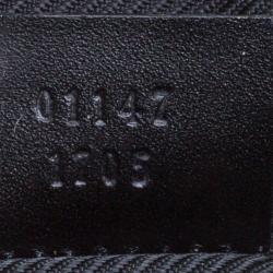 مملوكة مسبقًا Gucci Black GG Canvas and Leather Small Jackie Hobo