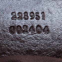 مملوكة مسبقًا حقيبة غوتشي أربطة GG متشابكين كانفاس GG بنية/ بيج