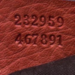 مملوكة مسبقًا Gucci Brown Leather Medium Bamboo Bar Shoulder Bag