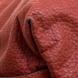 مملوكة مسبقًا Gucci Brown Leather Medium Bamboo Bar Shoulder Bag