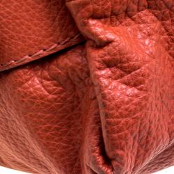 مملوكة مسبقًا Gucci Brown Leather Medium Bamboo Bar Shoulder Bag