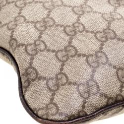 Pre Owned Gucci Beige GG Supreme Canvas Tote