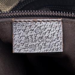 Pre Owned Gucci Beige GG Canvas Small Web Messenger Bag