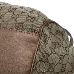 Pre Owned Gucci Monogram Canvas Sukey Dome Bag