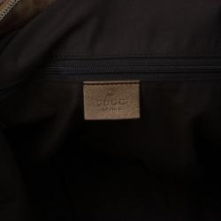 Pre Owned Gucci Monogram Canvas Sukey Dome Bag