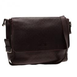 مملوكة مسبقًا Gucci Brown Micro Guccissima Leather Joy Messenger Bag