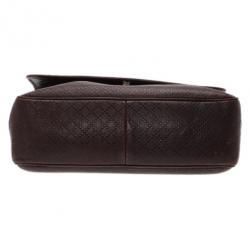مملوكة مسبقًا Gucci Brown Micro Guccissima Leather Joy Messenger Bag