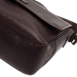 مملوكة مسبقًا Gucci Brown Micro Guccissima Leather Joy Messenger Bag