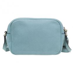 مملوكة مسبقًا Gucci Aqua Leather Soho Disco Shoulder Bag