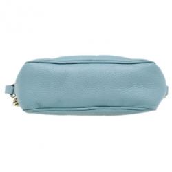 مملوكة مسبقًا Gucci Aqua Leather Soho Disco Shoulder Bag