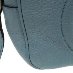 مملوكة مسبقًا Gucci Aqua Leather Soho Disco Shoulder Bag