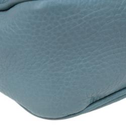 مملوكة مسبقًا Gucci Aqua Leather Soho Disco Shoulder Bag