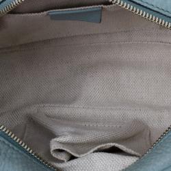 مملوكة مسبقًا Gucci Aqua Leather Soho Disco Shoulder Bag