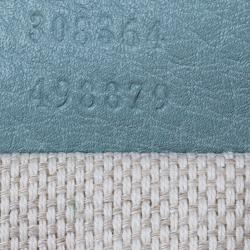 مملوكة مسبقًا Gucci Aqua Leather Soho Disco Shoulder Bag