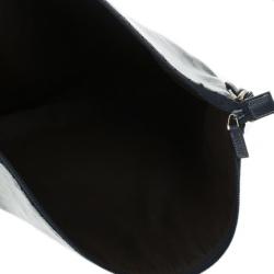 مملوكة مسبقًا Gucci Blue GG Coated Canvas Large Crossbody