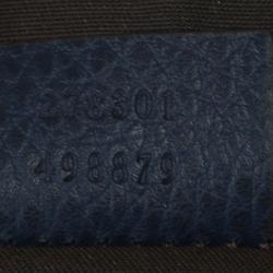 مملوكة مسبقًا Gucci Blue GG Coated Canvas Large Crossbody