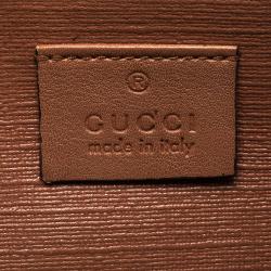 Gucci Beige GG Supreme Star Canvas Zip Around Wallet 