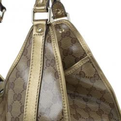 Pre Owned Gucci GG Crystal Monogram Joy Medium Shoulder Bag