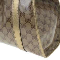 Pre Owned Gucci GG Crystal Monogram Joy Medium Shoulder Bag