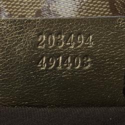 Pre Owned Gucci GG Crystal Monogram Joy Medium Shoulder Bag