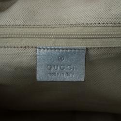 Gucci Silver Guccissima Sukey Medium Tote