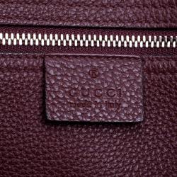 Pre Owned حقيبة غوتشي جاكي جلد أزرق بيبي بلو