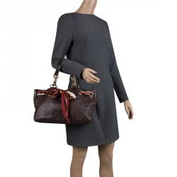 مملوكة مسبقًا Gucci Dark Brown Guccissima Leather Positano Tote