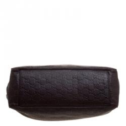 مملوكة مسبقًا Gucci Dark Brown Guccissima Leather Positano Tote