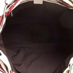 Pre Owned حقيبة يد غوتشي بوسيتانو سكارف  كانفاس GG كبيرة