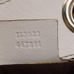 Pre Owned حقيبة يد غوتشي بوسيتانو سكارف  كانفاس GG كبيرة