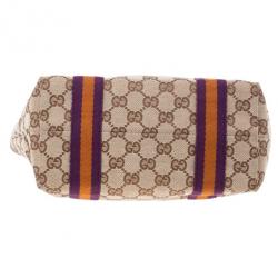 مملوكة مسبقًا Gucci Beige Monogram Jolicoeur Mini Tote