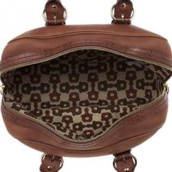 مملوكة مسبقًا Gucci Brown Micro Guccissima Trim Medium Boston Bag