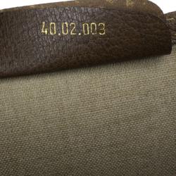 مملوكة مسبقًا Gucci Monogram Guccissima Leather Web Detail Vertical Tote