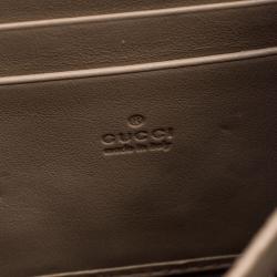 Gucci Beige GG Supreme Canvas Dionysus Wallet On Chain