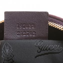 مملوكة مسبقًا حقيبة يد غوتشي هيستريا كبيرة كانفاس مقوى كريستال GG بيج