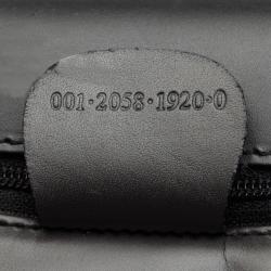 مملوكة مسبقًا حقيبة كتف غوتشي جلدد رصاصي ناعم