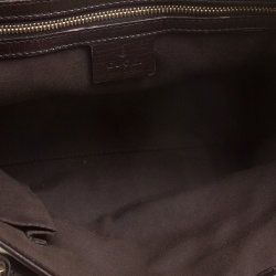 مملوكة مسبقًا حقيبة يد غوتشي ويب جوليكور كانفاس GG بيج/بنية صغيرة