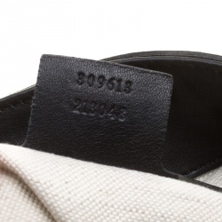 Pre Owned Gucci Black Microguccissima Leather Medium Nice Tote