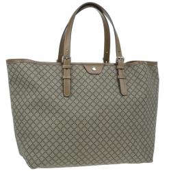 مملوكة مسبقًا Gucci Beige Diamante Canvas Large Shopper
