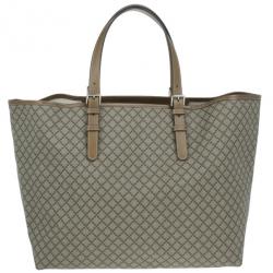 مملوكة مسبقًا Gucci Beige Diamante Canvas Large Shopper